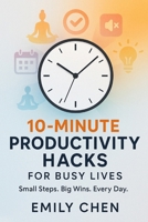 10-Minute Productivity Hacks for Busy Lives B0DRT4DTZ1 Book Cover