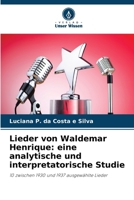 Lieder von Waldemar Henrique: eine analytische und interpretatorische Studie (German Edition) 6208175720 Book Cover