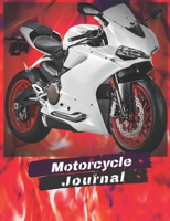 Motorcycle Journal: Personal Blank Notebook with Lines for Writing & Journaling (volume 2) 1697319726 Book Cover