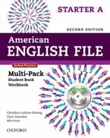 American English File 2E Starter Multi-Pack A: With Online Practice and iChecker 0194776204 Book Cover