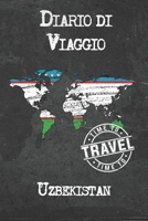 Diario di Viaggio Uzbekistan: 6x9 Diario di viaggio I Taccuino con liste di controllo da compilare I Un regalo perfetto per il tuo viaggio in Uzbekistan e per ogni viaggiatore 1675022712 Book Cover