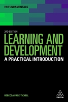 Learning and Development: A Practical Introduction 1398605808 Book Cover