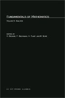 Fundamentals of Mathematics, Volume III: Analysis 0262520958 Book Cover