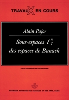 Sous-espaces ln1 des espaces de Banach (HR.TRAVAUX COUR) 2705660216 Book Cover