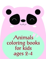 Animals coloring books for kids ages 2-4: Christmas Book Coloring Pages with Funny, Easy, and Relax 1706869002 Book Cover