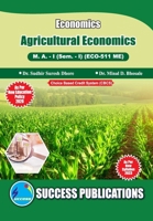 Agricultural Economcis, First Year, M.A, Sem-I-English 8119180852 Book Cover
