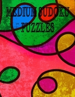 Medium Sudoku Puzzles: 200 Medium Sudoku Puzzles With Solutions 8.5" x 11" 102 Pages B08NYMQJ1Q Book Cover