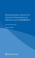 International Institute for the Unification of Private Law 9041194762 Book Cover