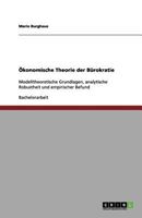 �konomische Theorie der B�rokratie 3656155828 Book Cover