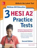 McGraw-Hill Education 3 Hesi A2 Practice Tests 126001990X Book Cover