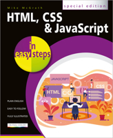 HTML, CSS and JavaScript in easy steps 184078878X Book Cover