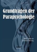 Grundfragen Der Parapsychologie 3863474465 Book Cover