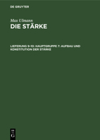 Hauptgruppe 7: Aufbau Und Konstitution Der Stärke 3112529898 Book Cover