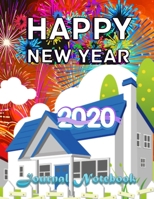 Happy New Year 2020 Journal Notebook: Journal, Diary, New Year Gift (100 Pages, Blank, 8.5 x 11) Lined Notebook.: Happy New Year 2020/ Journal Diary/New Year Gift Lined Notebook. 1673122248 Book Cover
