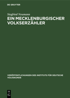 Ein Mecklenburgischer Volkserzähler: Die Geschichten Des August Rust 3112478819 Book Cover