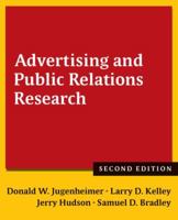 Advertising and Public Relations Research 0765624184 Book Cover
