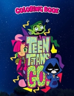Coloring Book: Kids DC Comics n Titans Go! Patterned Portrait, Children Coloring Book, 100 Pages to Color null Book Cover