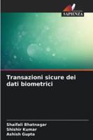 Transazioni sicure dei dati biometrici 6209365515 Book Cover
