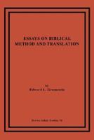 Essays on Biblical Method and Translation 1930675356 Book Cover