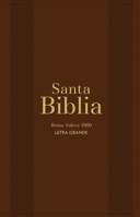 Biblia RVR 1960 Letra Grande Tamaño Manual Marrón con Cierre e Índice (Bible RVR 1960 Large Print Handsize LeatherLike Brown Indexed with Zipper (Spanish Edition) 8418853387 Book Cover