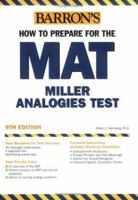 Barron's How to Prepare for the Mat: Miller Analogies Test (Barron's How to Prepare for the M a T (Miller Analogies Test)) 0764142356 Book Cover