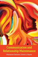 Communication and Relationship Maintenance 1516526708 Book Cover