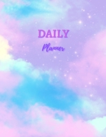 Daily Planner: Daily and Weekly Organizer Daily Diary 122 Pages, 8.5 x 11 1716102413 Book Cover