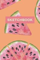 Sketchbook: Watermeleon Food Pattern Paint Cute Design 1794130012 Book Cover