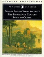 English Verse: Volume 3: The Eighteenth Century: Swift to Crabbe (Penguin English Verse) 0140861327 Book Cover