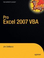 Pro Excel 2007 VBA (Pro) 1590599578 Book Cover