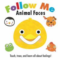 Animal Faces: A Follow-the-Trail Book 1499802684 Book Cover
