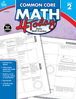 Common Core Math 4 Today, Grade 2: Daily Skill Practice 162442600X Book Cover
