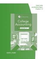 Study Guide with Working Papers for Heintz/Parry's College Accounting, Chapters 1- 9, 23rd 1337913553 Book Cover