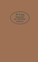 Geschichte Der Romischen Literatur: Fur Hohere Lehranstalten Und Zum Selbststudium 3642485162 Book Cover