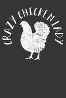 Notebook: Chicken Farm Farmer Eggs Lady Vintage 6x9 Dot Grid Dotted 120 Pages 1080992375 Book Cover