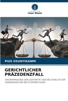 Gerichtlicher Präzedenzfall (German Edition) 6208569605 Book Cover