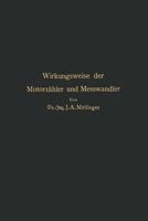 Wirkungsweise Der Motorzahler Und Messwandler 3642983936 Book Cover