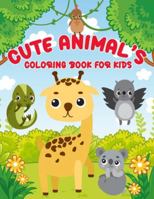 Cute Animal's Coloring Book for Kids 8188995630 Book Cover