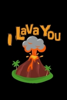 I lava you: 6x9 Friendship blank with numbers paper notebook notes 1676791574 Book Cover