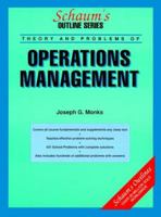 Schaum's Outline of Theory and Problems of Operations Management (Schaum's Outline Series) 0070427267 Book Cover