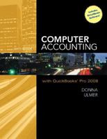 Computer Accounting with QuickBooks Pro 2008 with Student Data Files & QuickBooks Trial Software 0077262387 Book Cover