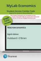 Mylab Economics with Pearson Etext -- Combo Access Card -- For Macroeconomics 0136714862 Book Cover