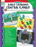 Early Learning Center Games (PreK-1) 1933052279 Book Cover