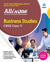 CBSE All In One Business Studies Class 11 2022-23 Edition 9326196291 Book Cover