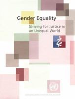 Gender Equality: Striving for Justice in an Unequal World 9290850523 Book Cover