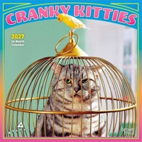 Avanti Cranky Kitties Official 2027 7 X 14 Inch (Hanging) Monthly Mini Wall Calendar B0GJWGGYV8 Book Cover