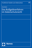 Das Bussgeldverfahren Im Datenschutzrecht 3756002403 Book Cover