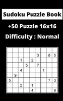 Sudoku Puzzle Book sudoku: Difficulty : Normal sudoku / puzzles 16x16 game, 100 Pages, 5x8, Soft Cover, Matte Finish 1657234843 Book Cover