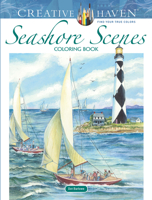 Creative Haven Seashore Scenes Coloring Book 0486818004 Book Cover