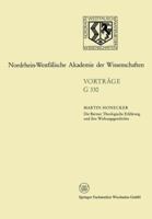 Die Barmer Theologische Erklarung Und Ihre Wirkungsgeschichte: 374. Sitzung Am 20. April 1994 in Dusseldolf 3663017931 Book Cover